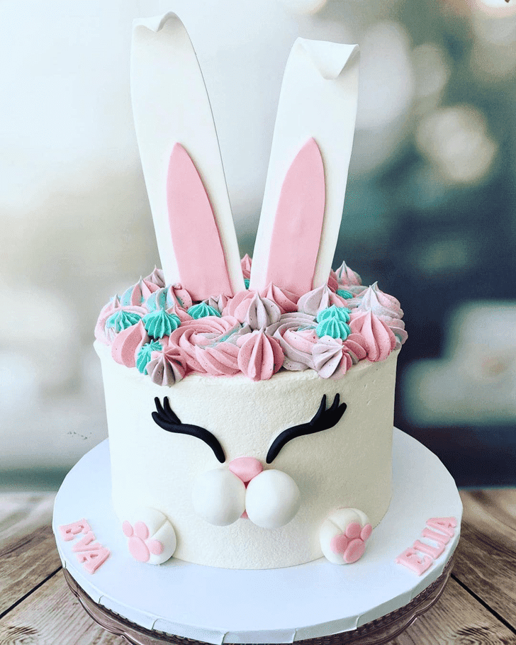 Beauteous Easter Bunny Cake