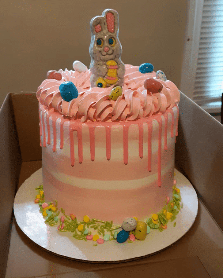 Fair Easter Bunny Cake