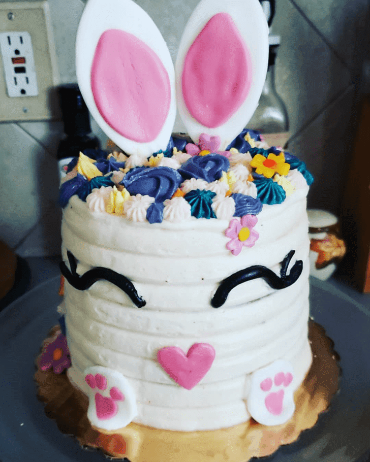 Gorgeous Easter Bunny Cake