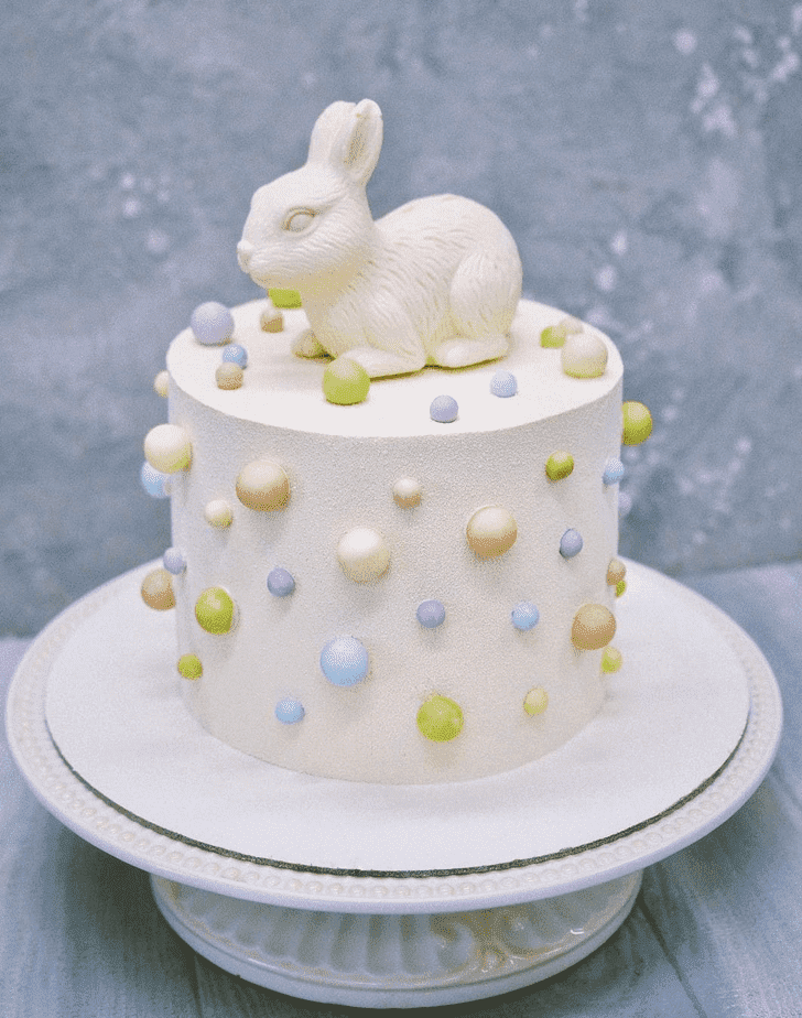 Graceful Easter Bunny Cake