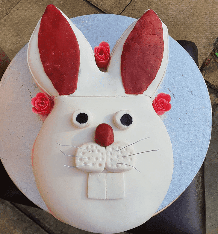 Inviting Easter Bunny Cake