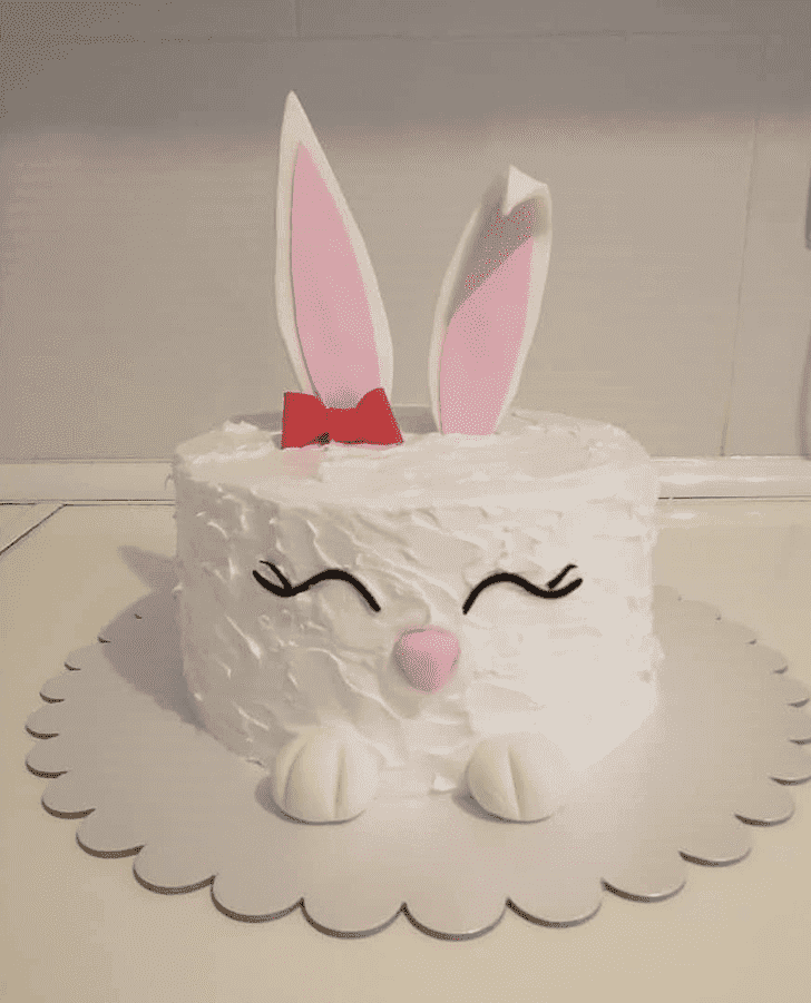 Magnetic Easter Bunny Cake