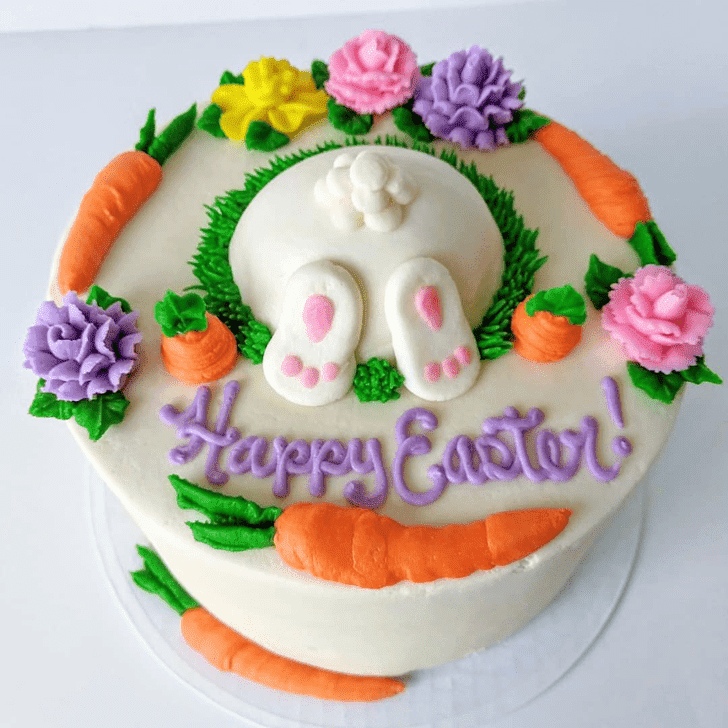 Nice Easter Bunny Cake