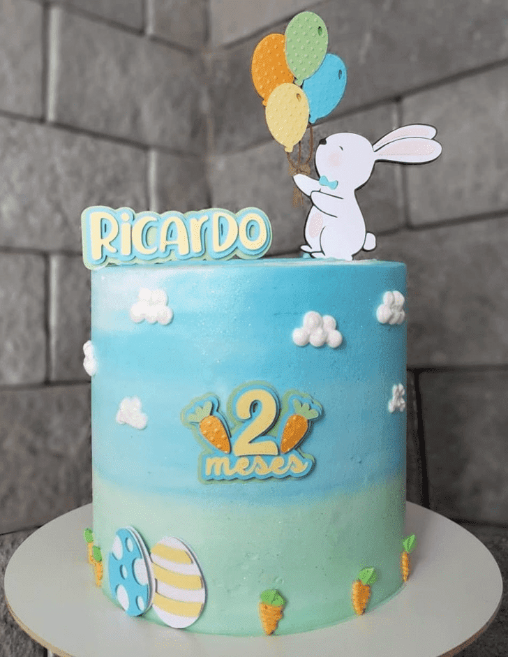 Refined Easter Bunny Cake