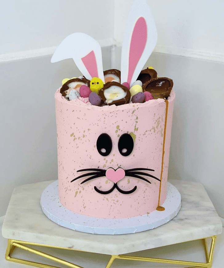 Resplendent Easter Bunny Cake
