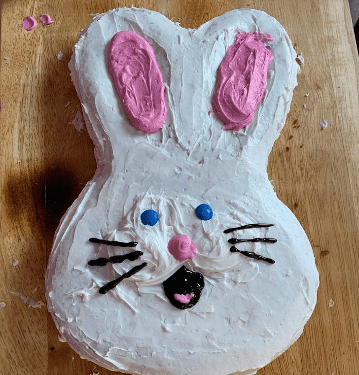 Wonderful Easter Bunny Cake Design