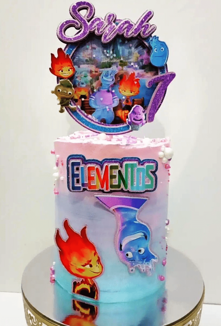 Comely Elemental Cake