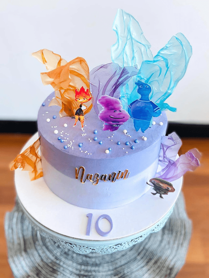 Enthralling Elemental Cake