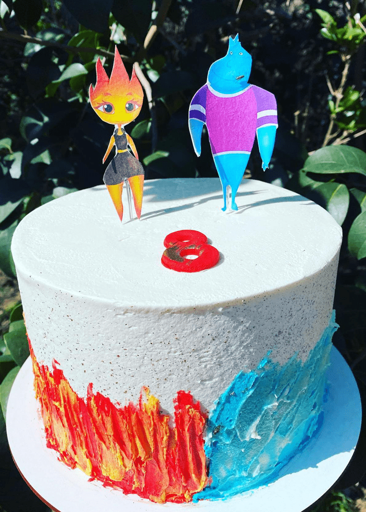 Fascinating Elemental Cake