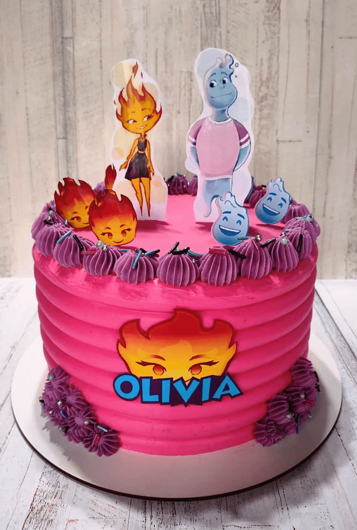 Gorgeous Elemental Cake