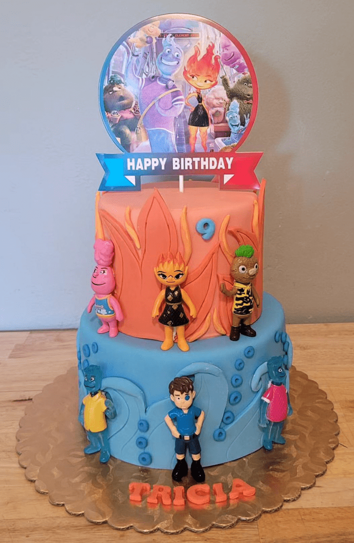 Superb Elemental Cake