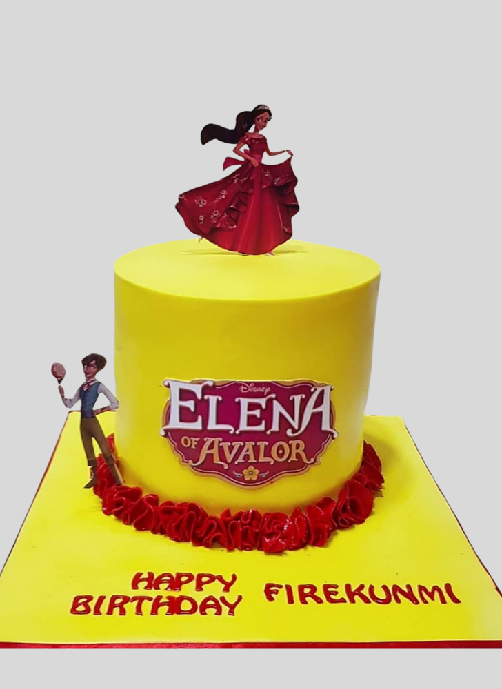 Alluring Elena Avalor Cake