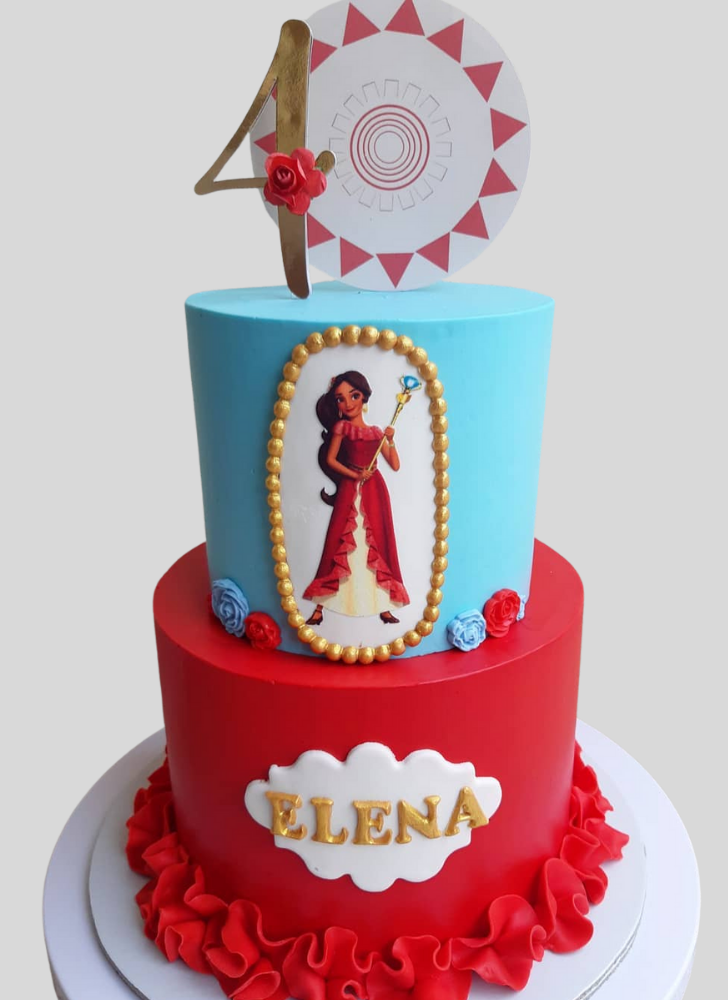 Fascinating Elena Avalor Cake