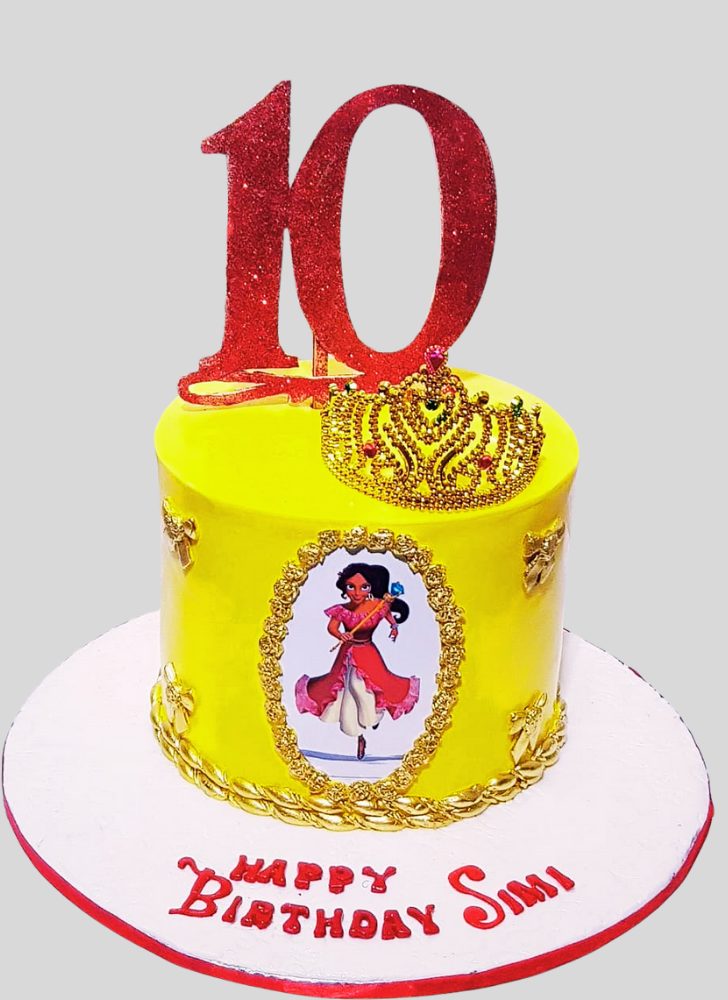Gorgeous Elena Avalor Cake