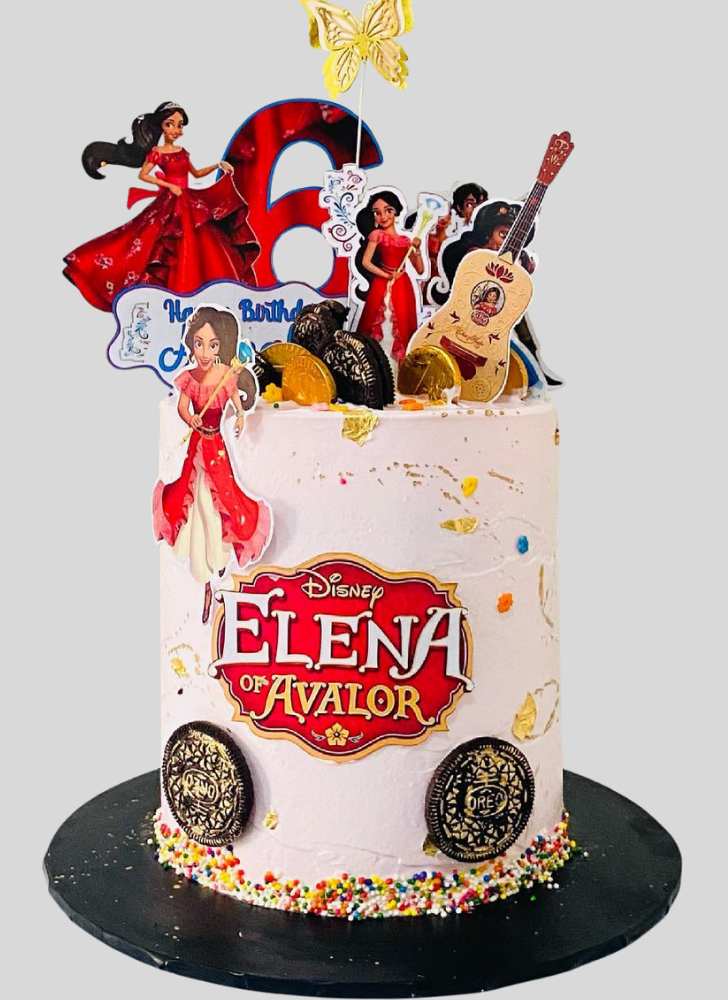 Lovely Elena Avalor Cake Design