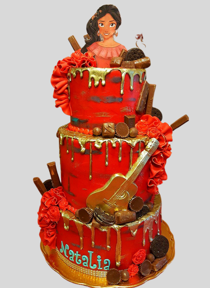 Pleasing Elena Avalor Cake