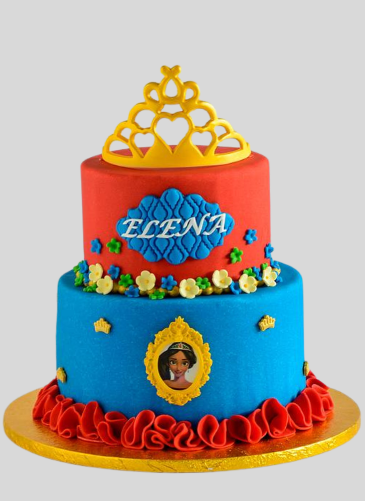 Pretty Elena Avalor Cake