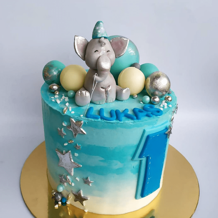 Delightful Elephant Cake