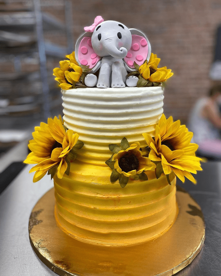 Fascinating Elephant Cake