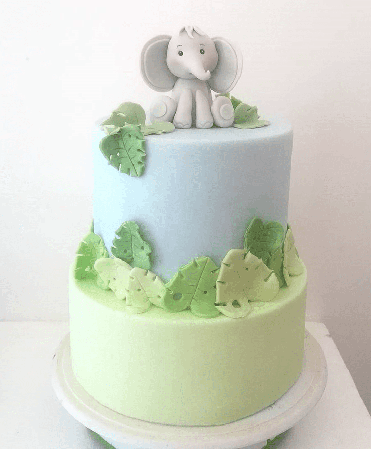 Graceful Elephant Cake