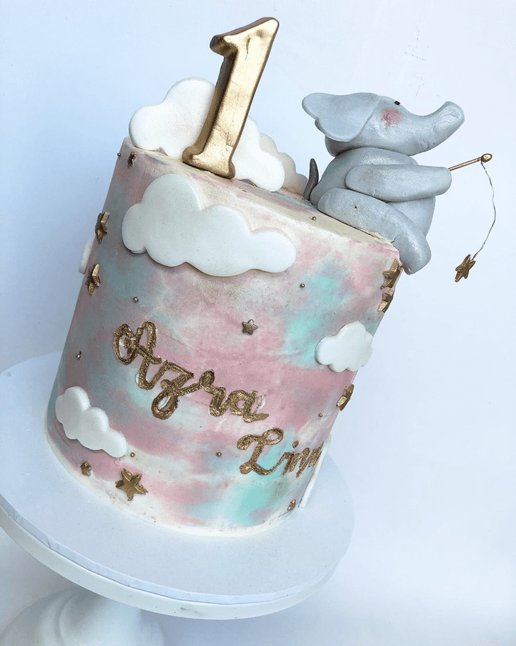 Mesmeric Elephant Cake