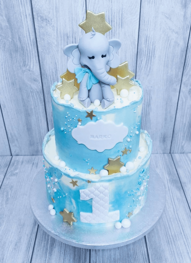 Stunning Elephant Cake