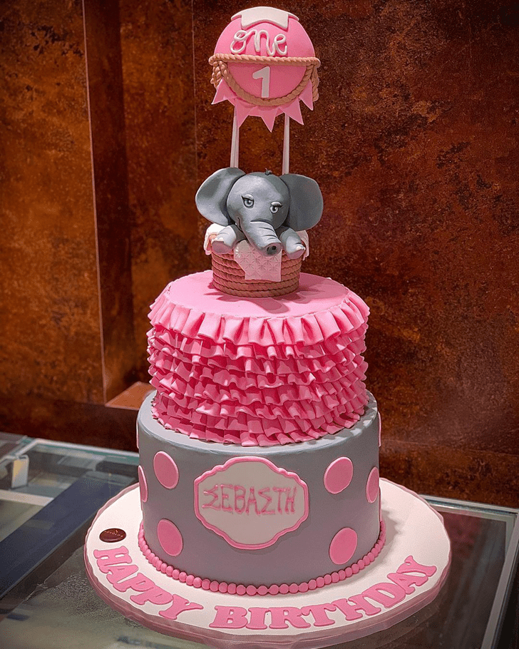 Wonderful Elephant Cake Design