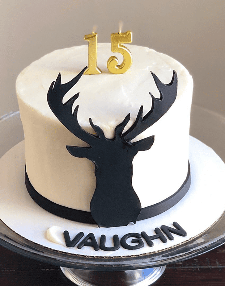 Alluring Elk Cake