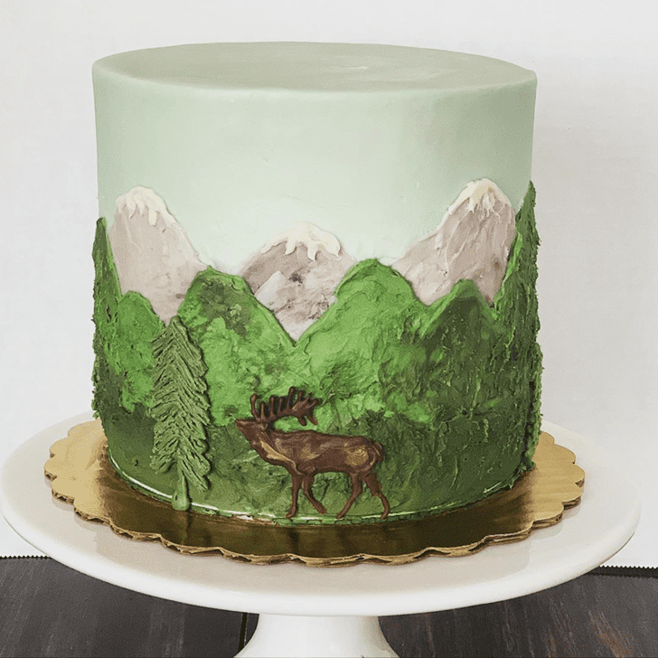 Appealing Elk Cake