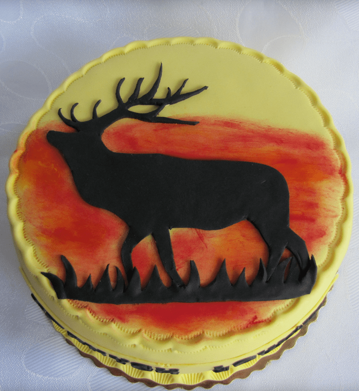 Enticing Elk Cake
