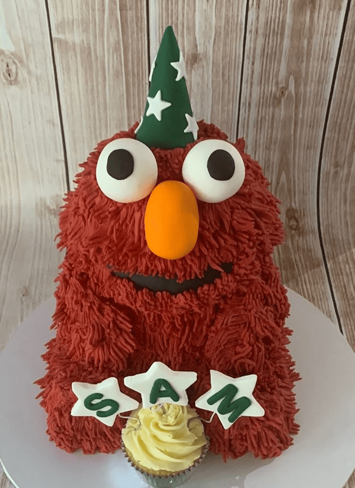 Adorable Elmo Cake
