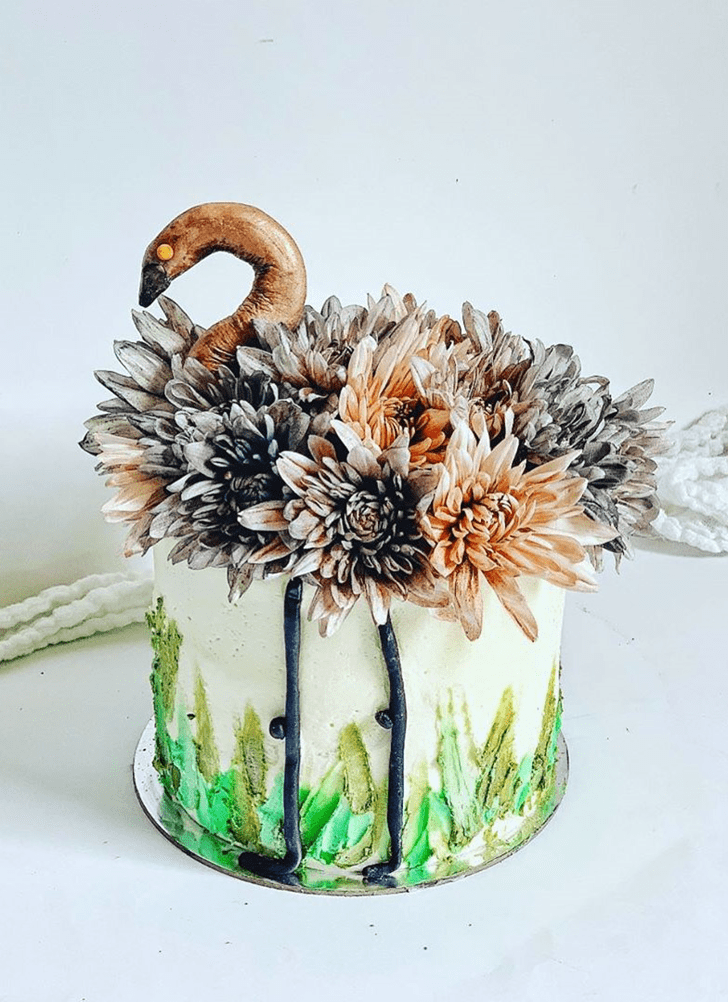 Adorable Emu Cake