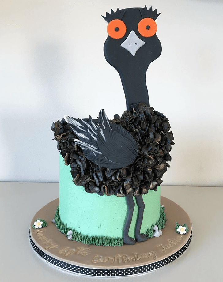 Appealing Emu Cake