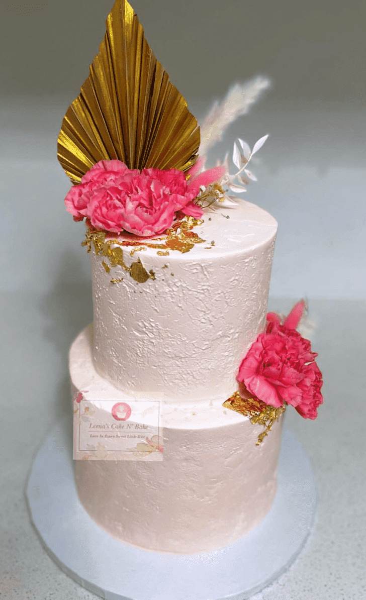 Handsome Engagement Cake