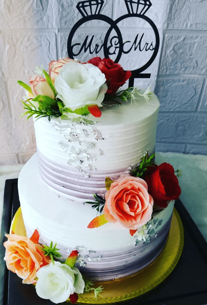 Inviting Engagement Cake