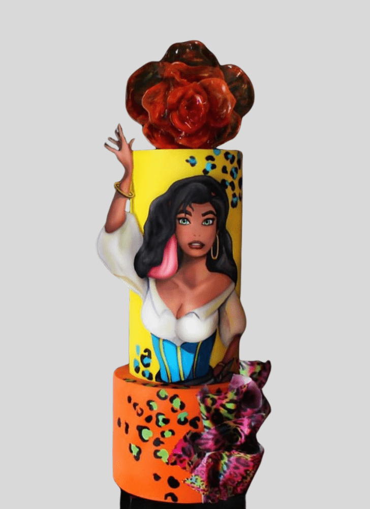 Angelic Esmeralda Cake