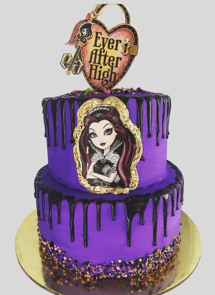 Alluring Ever After High Cake