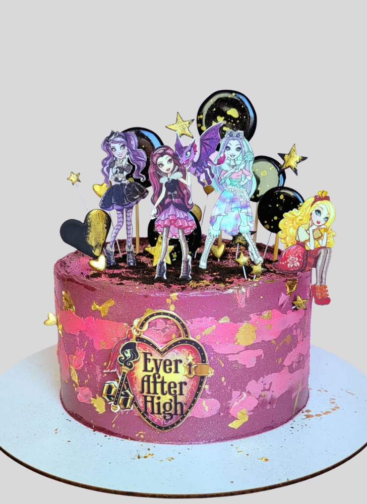 Charming Ever After High Cake