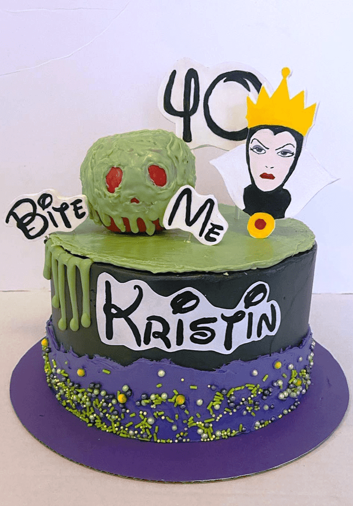 Bewitching Evil Queen Cake