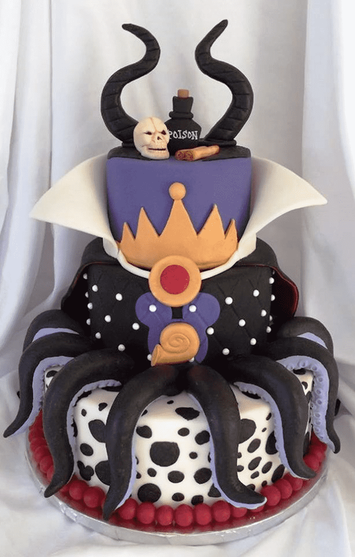 Divine Evil Queen Cake