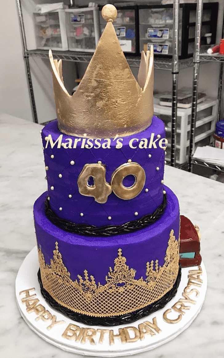 Graceful Evil Queen Cake