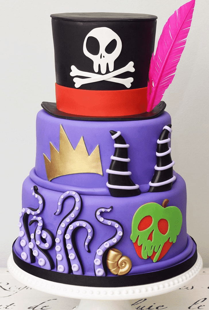 Mesmeric Evil Queen Cake
