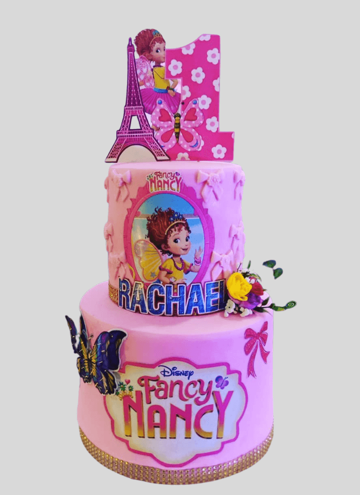 Alluring Fancy Nancy Cake