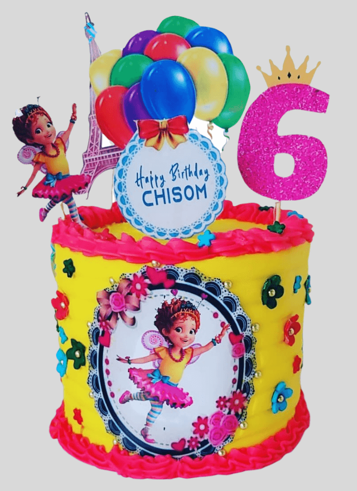 Beauteous Fancy Nancy Cake