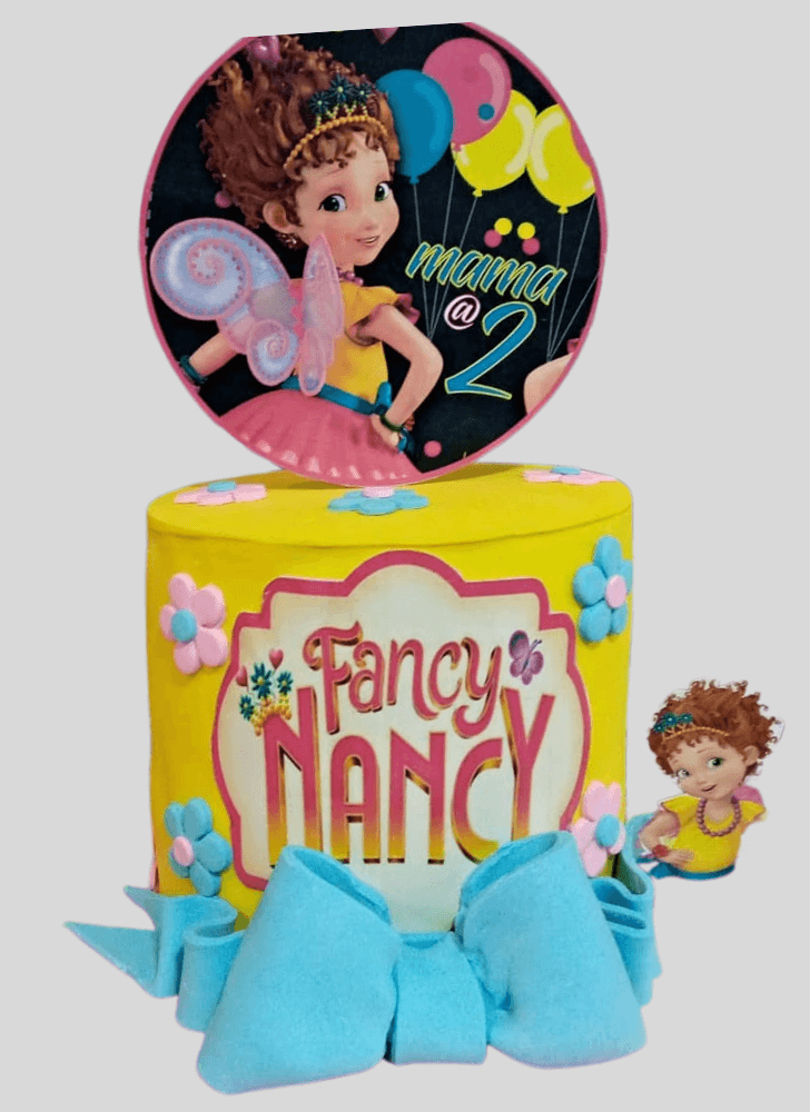 Charming Fancy Nancy Cake