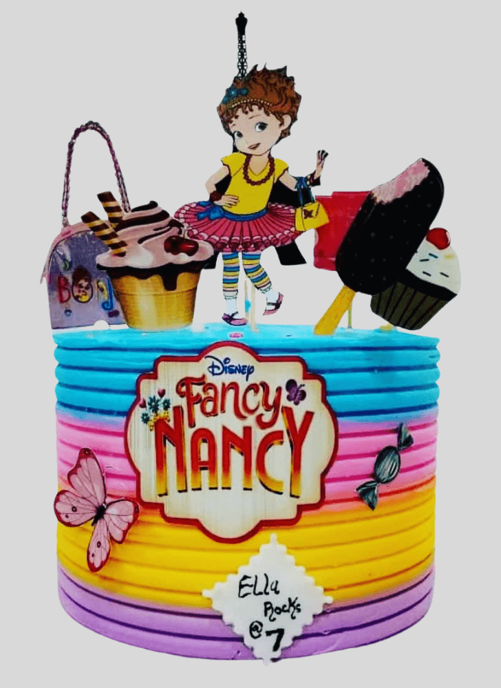 Fetching Fancy Nancy Cake