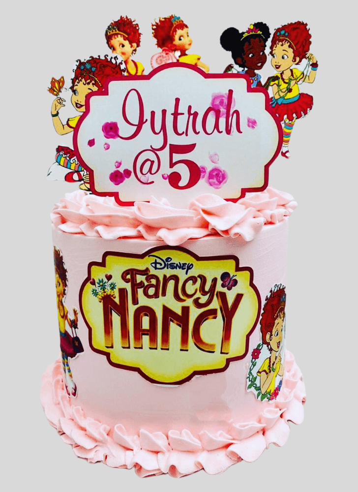 Graceful Fancy Nancy Cake