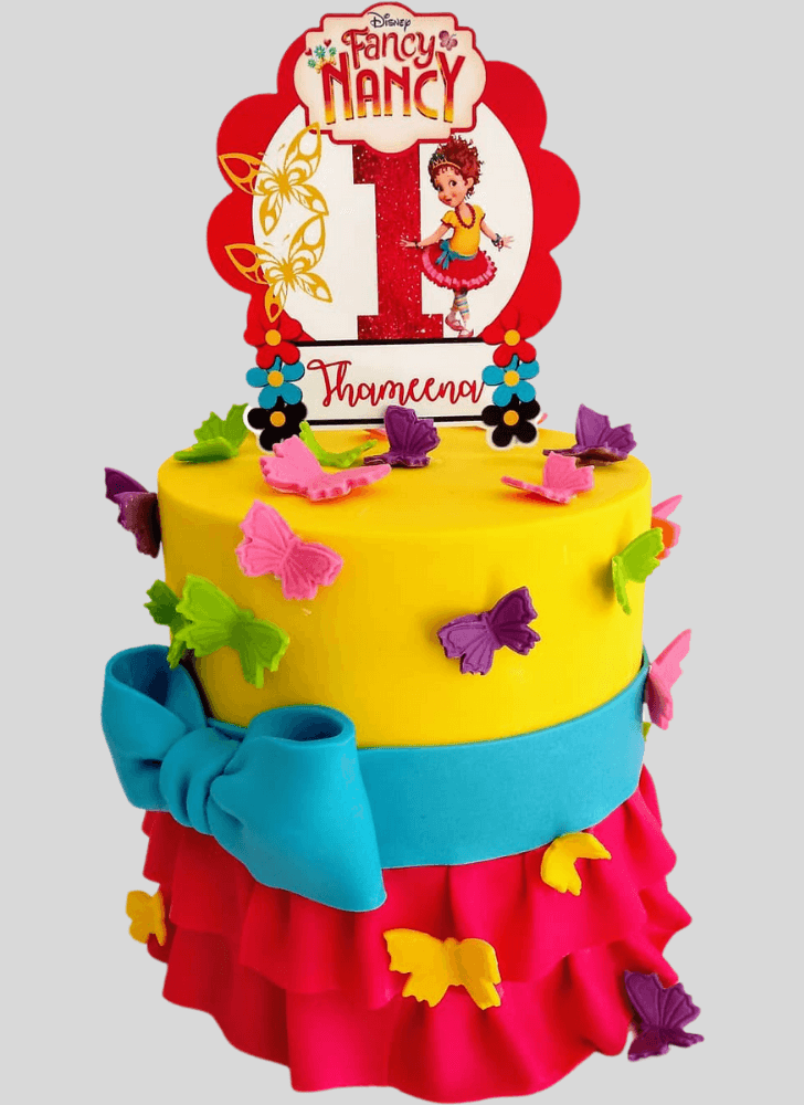 Handsome Fancy Nancy Cake