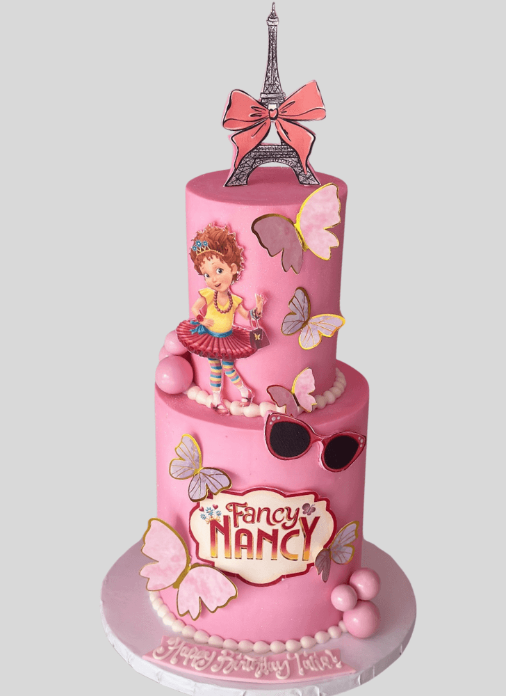 Magnetic Fancy Nancy Cake