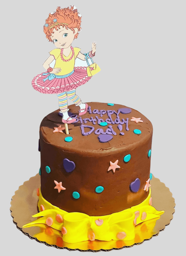 Pleasing Fancy Nancy Cake